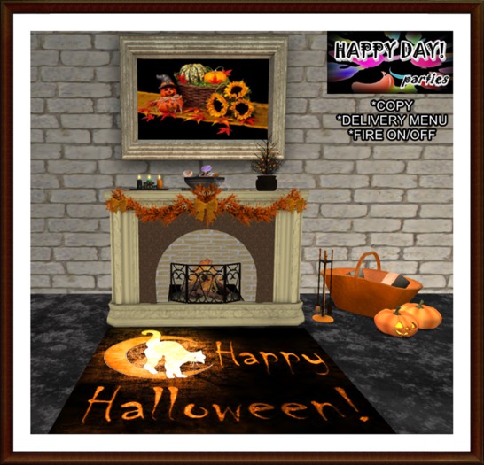 Halloween - Fireplace