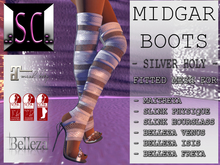 .:S.C:. Midgar Boots - Silver Holy