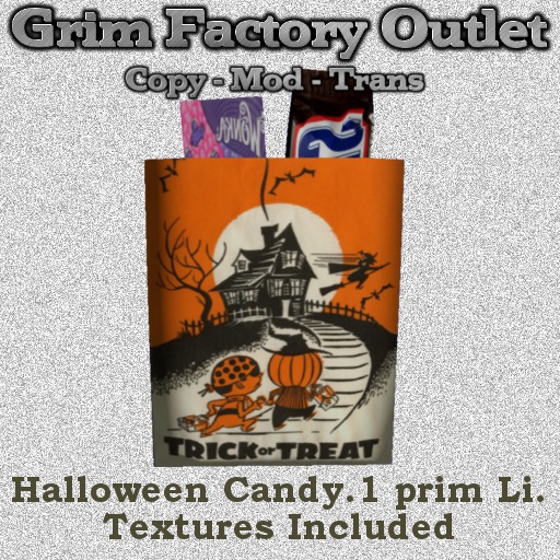 Trick or treat bag (Boxed)