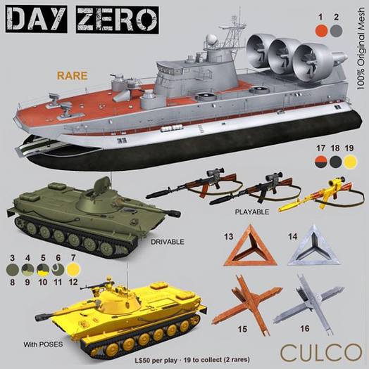 14 -Culco- Day Zero -Obstacle Type 1 -Clean 1Li