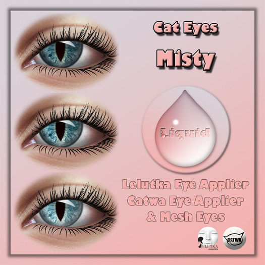 Second Life Marketplace Liquid Cat Eyes Misty