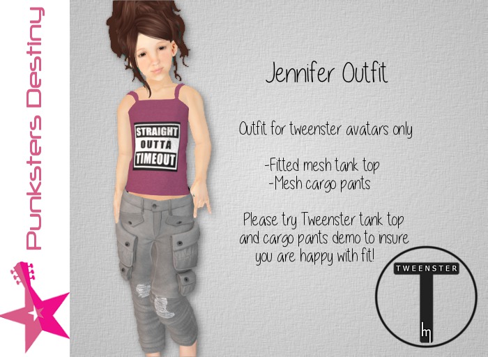 *PD* Jennifer Outfit Tweenster