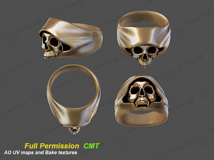 Skull Ring Full Permission