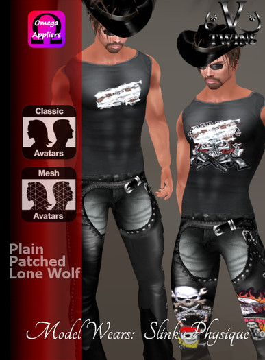 V-Twins - Biker Clothes - Brand Male Collection Omega Appliers]