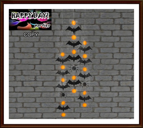 Halloween - Spider Bat Strings