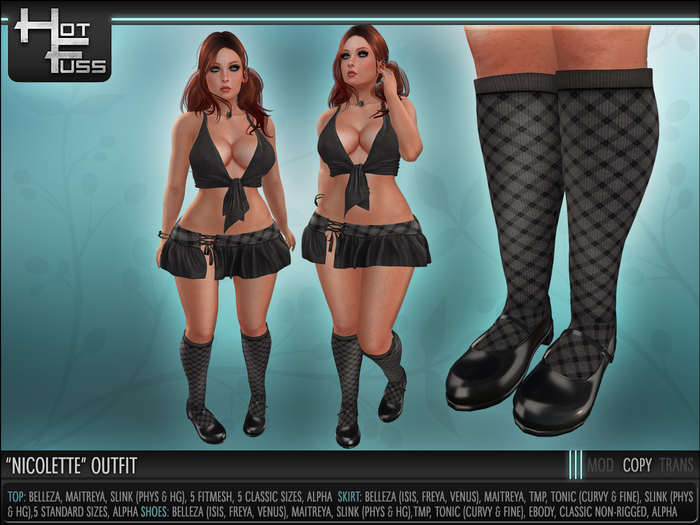 Hot Fuss "Nicolette" Outfit - DEMO