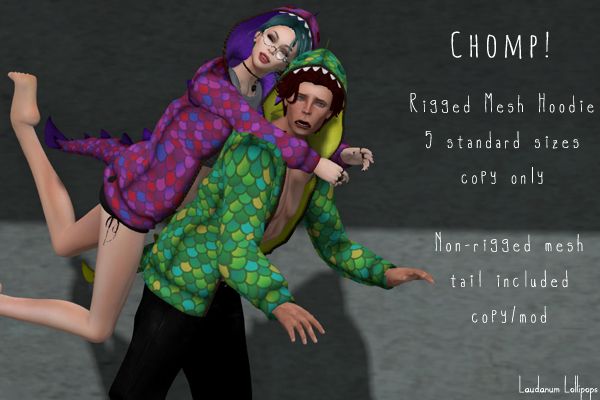 Chomp! Male - Pink