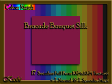 !Kushi! BrocadeBouquetSILK Textures -WEAR TO UNPACK