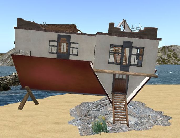 UPDOWN upside down house