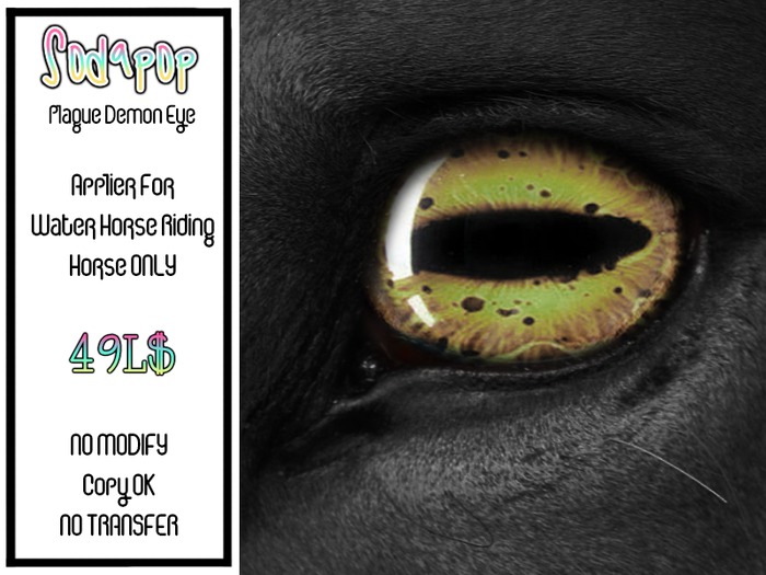 WH Riding Horse Eye Applier - Plague Demon