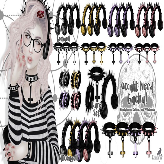 Evermore. Occult Wristbands (Purp.B)