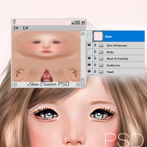 {LPP} Baby Girl *Skin Creator Package* PSD