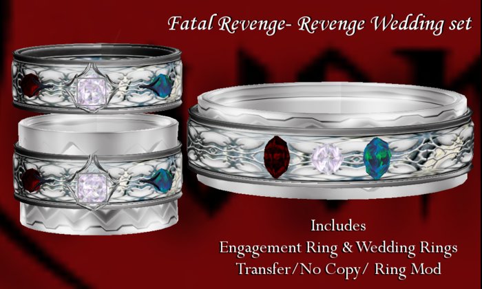 Fatal Revenge- Revenge Wedding Set