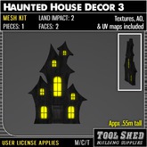 Tool Shed - Haunted House Decor 3 Kit