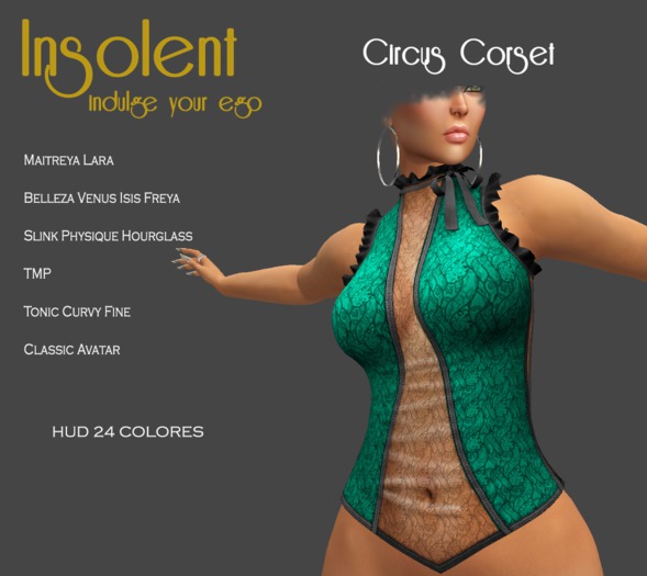 [INSOLENT] Circus Fantasy Corset