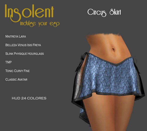 [INSOLENT] Circus Fantasy Skirt