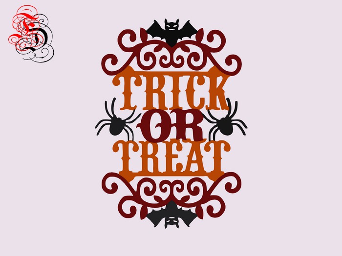 Frosensum ~ HALLOWEEN - TRICK OR TREAT