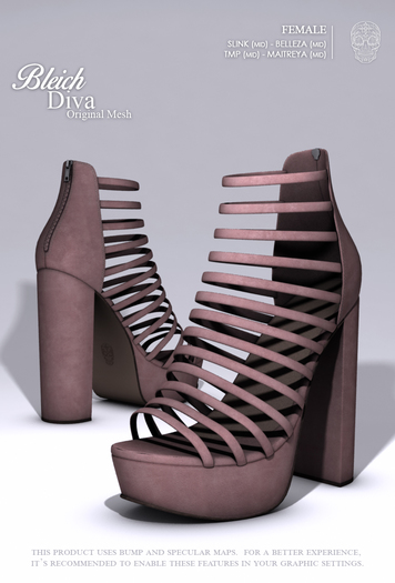 Bleich . Mesh Diva - Pink