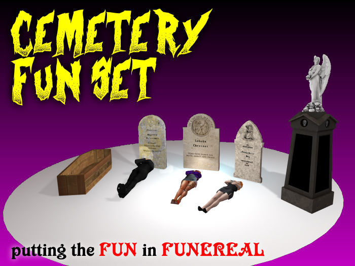  Cemetery Interactive Fun Set Promo75