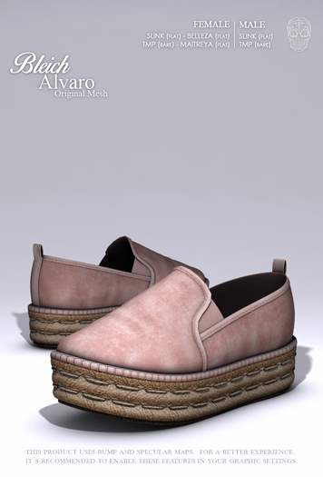 Bleich - Mesh Alvaro - Pink