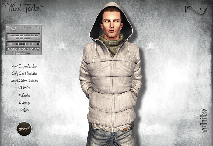 -NU- Wind Jacket White