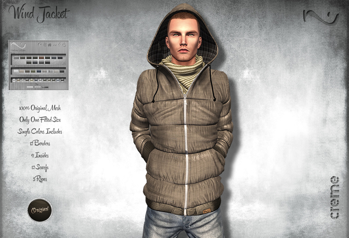 -NU- Wind Jacket Creme