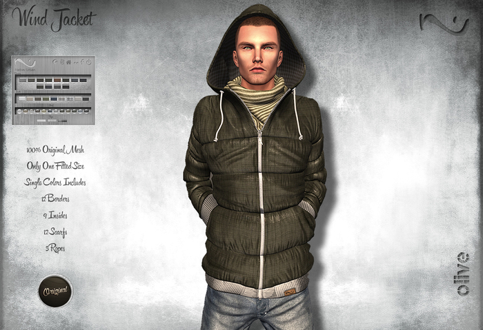 -NU- Wind Jacket Olive