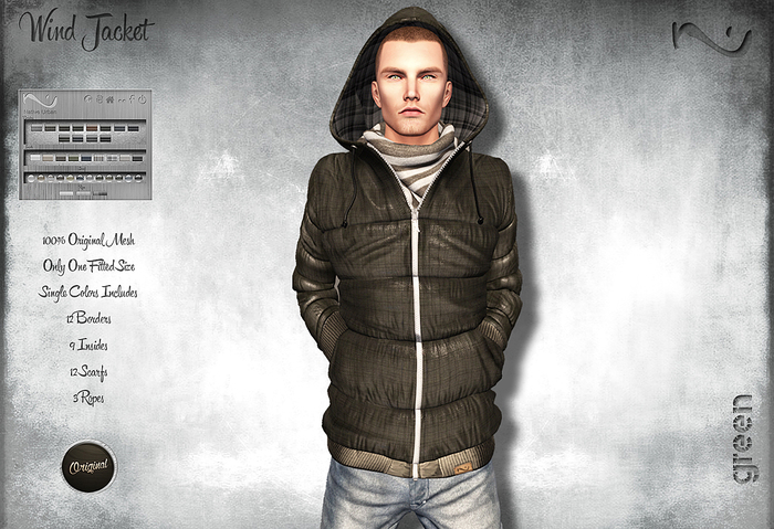 -NU- Wind Jacket Green