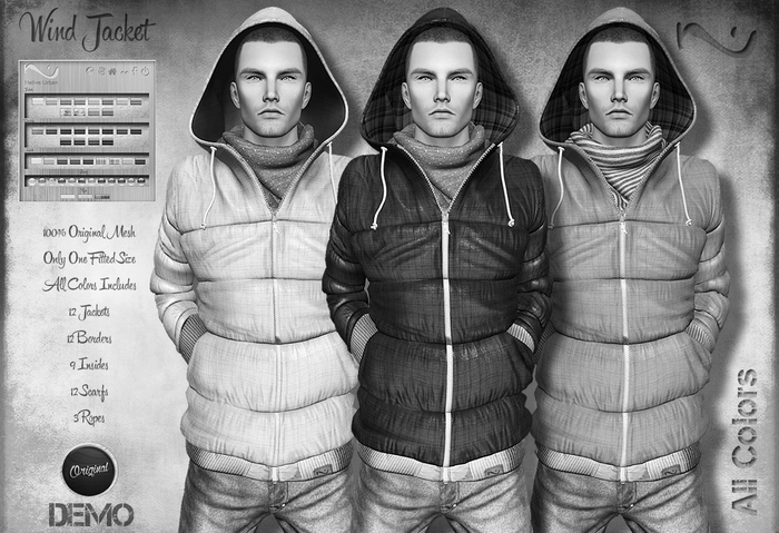 -NU- Wind Jacket All Colors DEMO