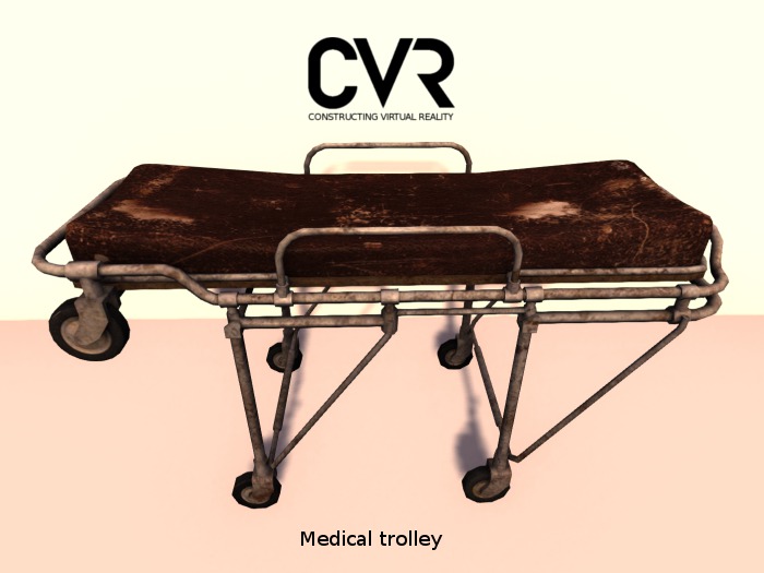Medical bed trolley box