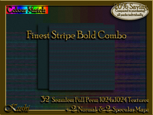 !Kushi! FinestStripeBOLDCOMBO Textures -WEAR TO UNPACK