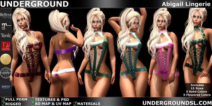 (UG) - Abigail Lingerie