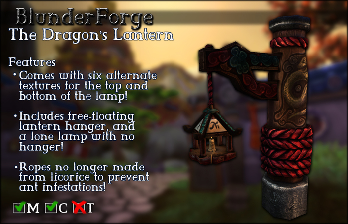 BlunderForge : Dragon's Lantern v1.00