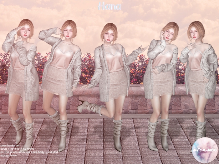 <micamee> Hana Poses