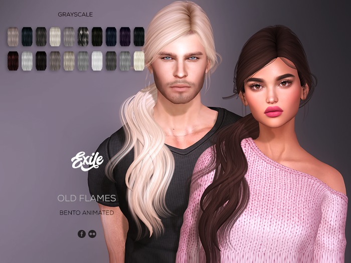 Exile - Old Flames - Grayscale