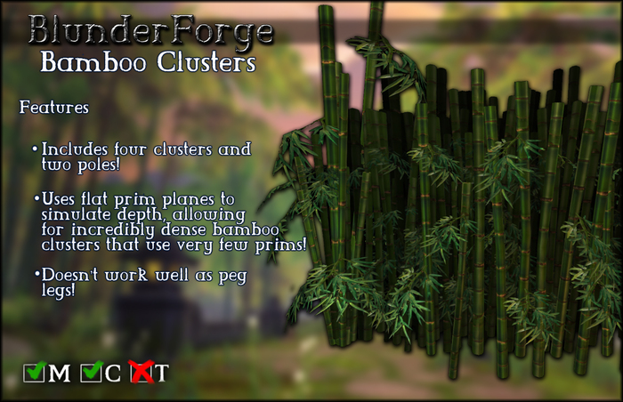 BlunderForge : Bamboo Clusters v1.00