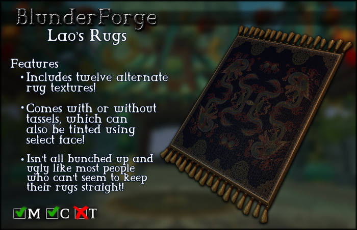 BlunderForge : Lao's Rugs