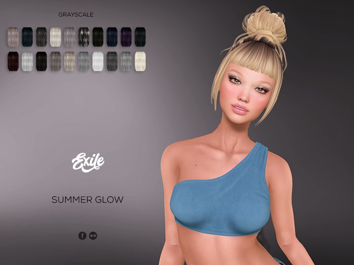Exile - Summer Glow - Grayscale