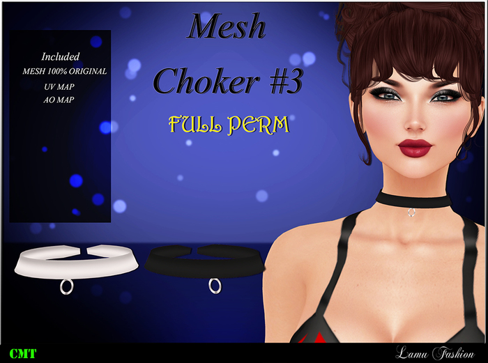 -Lamu Fashion-Mesh Choker #3 FULL PERM
