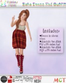 .:RP:. Boho Dress Red (wear to unpack)