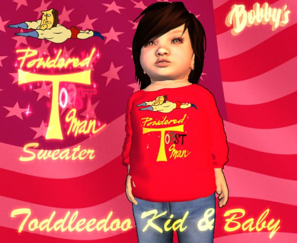 Bobby's Powdered Toast Man Sweater