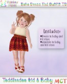 .:RP:. Boho Dress Red TD (wear to unpack)