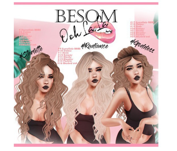 *Besom Hair~#8 #Starlette *Washed Out*