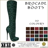 BM Brocade Boots