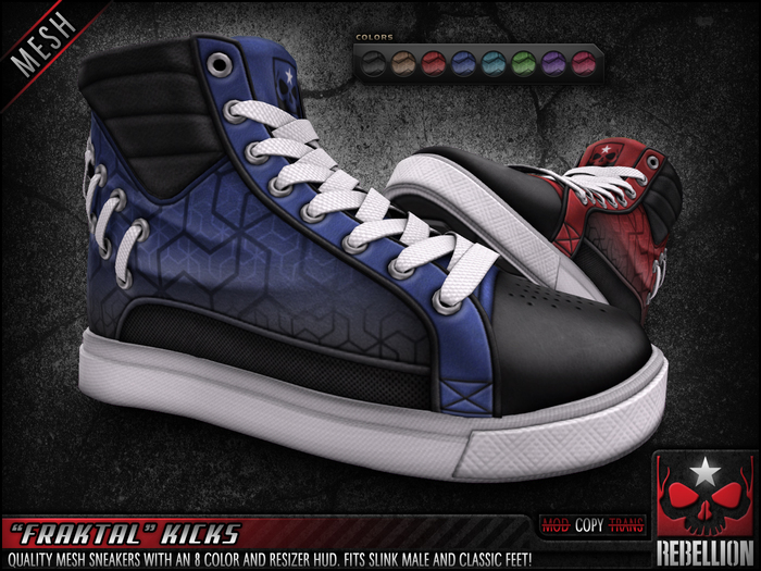 = REBELLION = "FRAKTAL" KICKS - DEMO