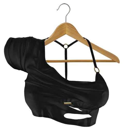 adorsy - Allison Top with Bra Black - Maitreya