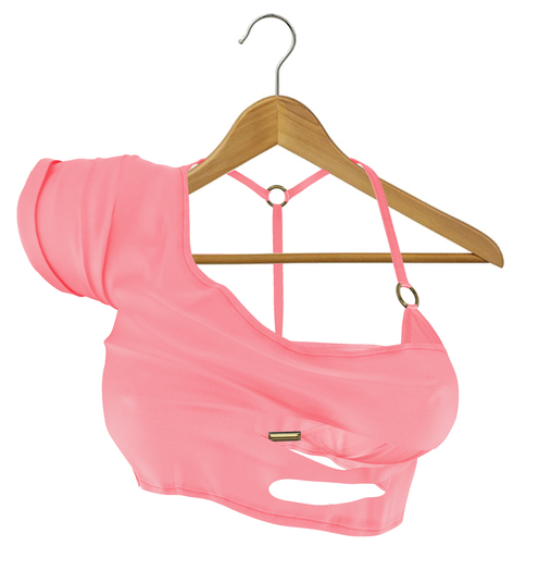 adorsy - Allison Top with Bra Pink - Maitreya