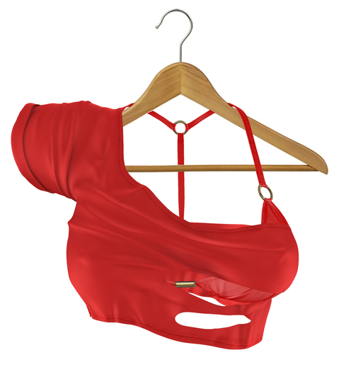 adorsy - Allison Top with Bra Red - Maitreya