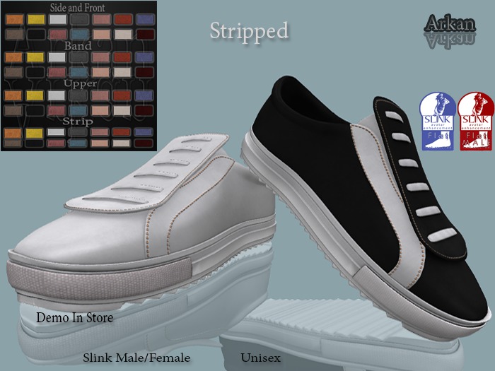 .::Arkan::. Shoes stripped Slink