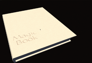 Magic book fight club animation
